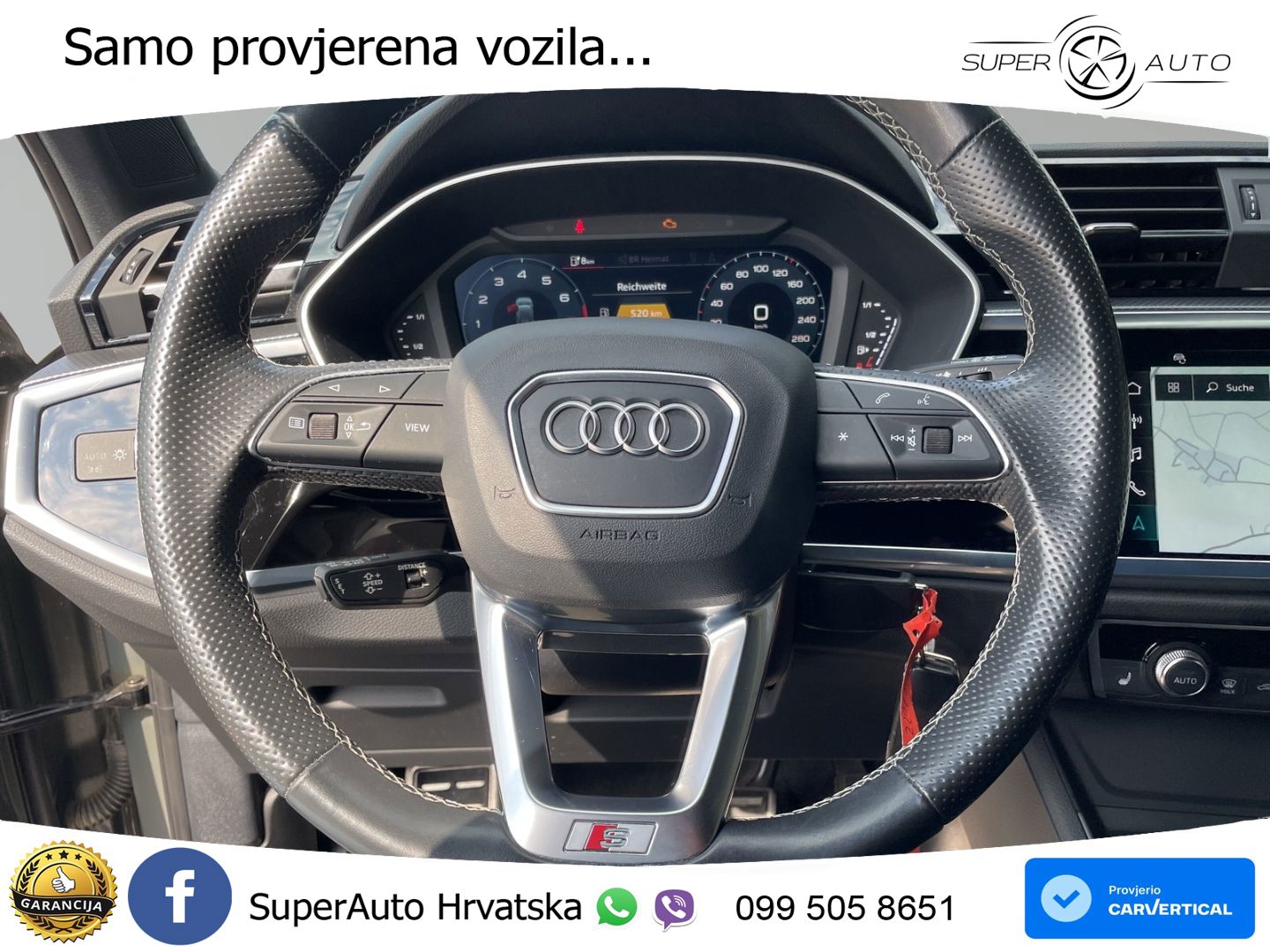 Audi Q3 45 TFSIe (245 KS) S tronic S line LED+GR SJED+ACC