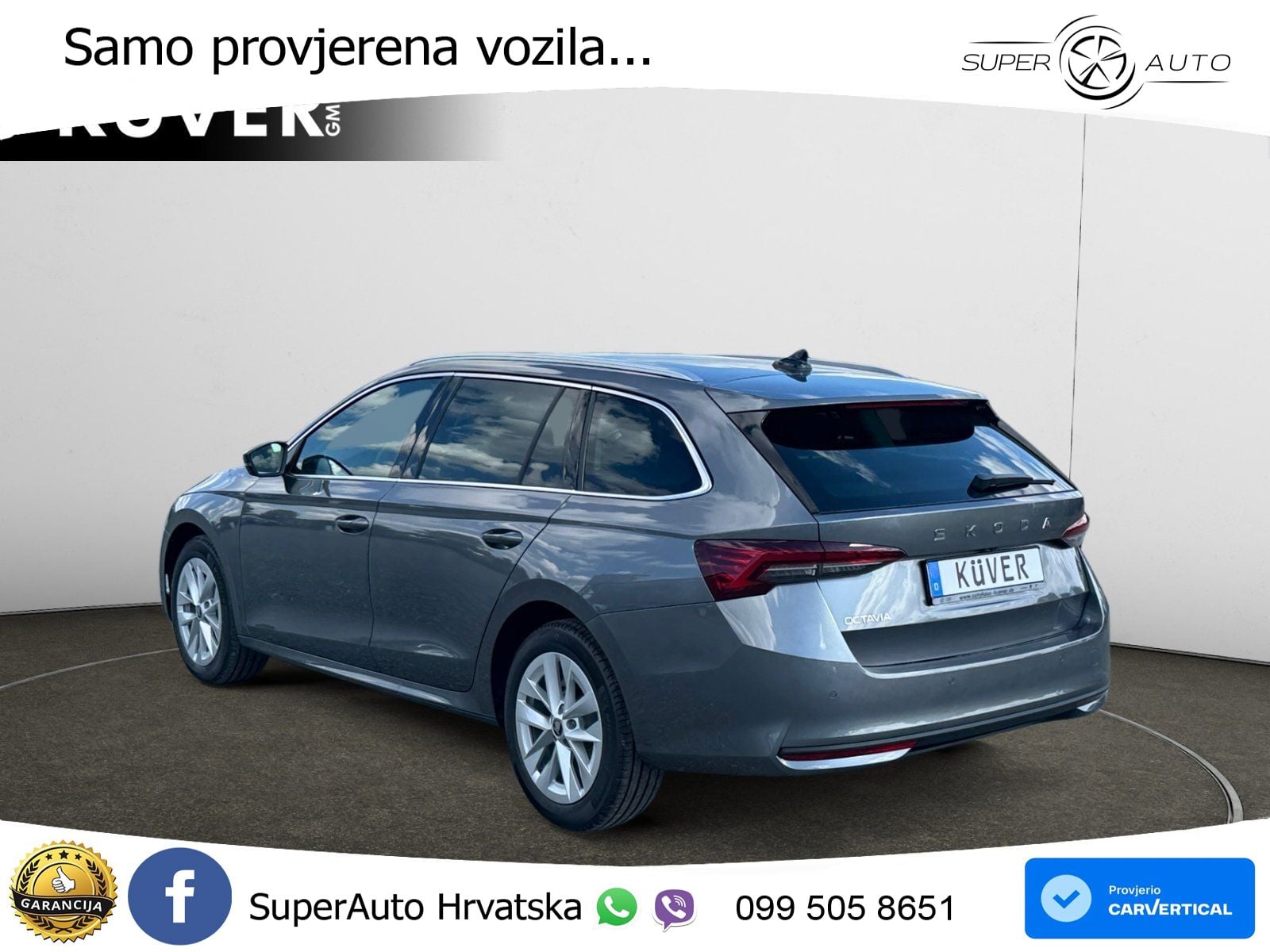 Škoda Octavia Combi 2.0 TDI (150 KS) DSG Selection LED+GR SJED+ACC