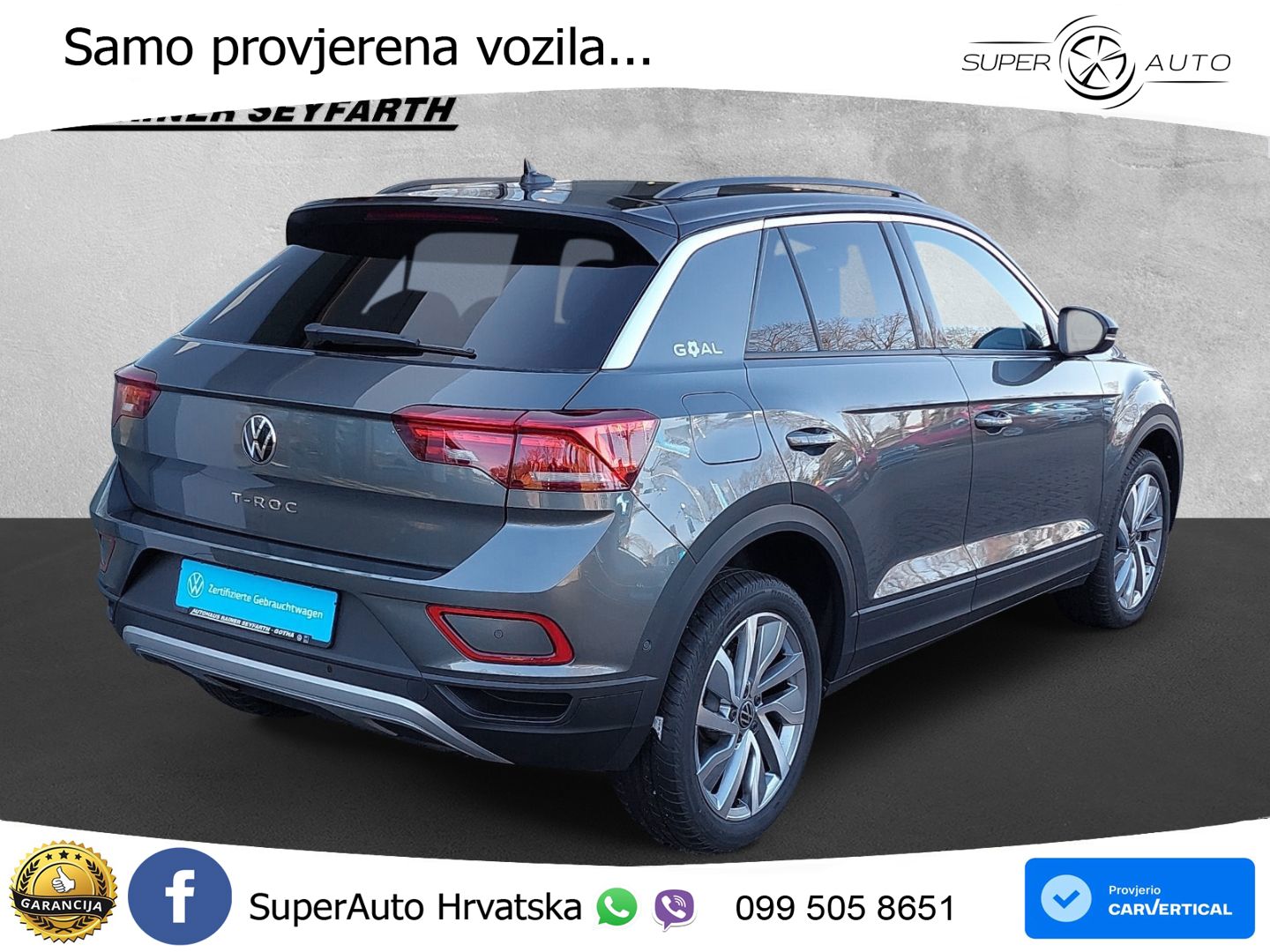 Volkswagen T-Roc I 2.0 TDI (150 KS) DSG LED+GR SJED+ACC