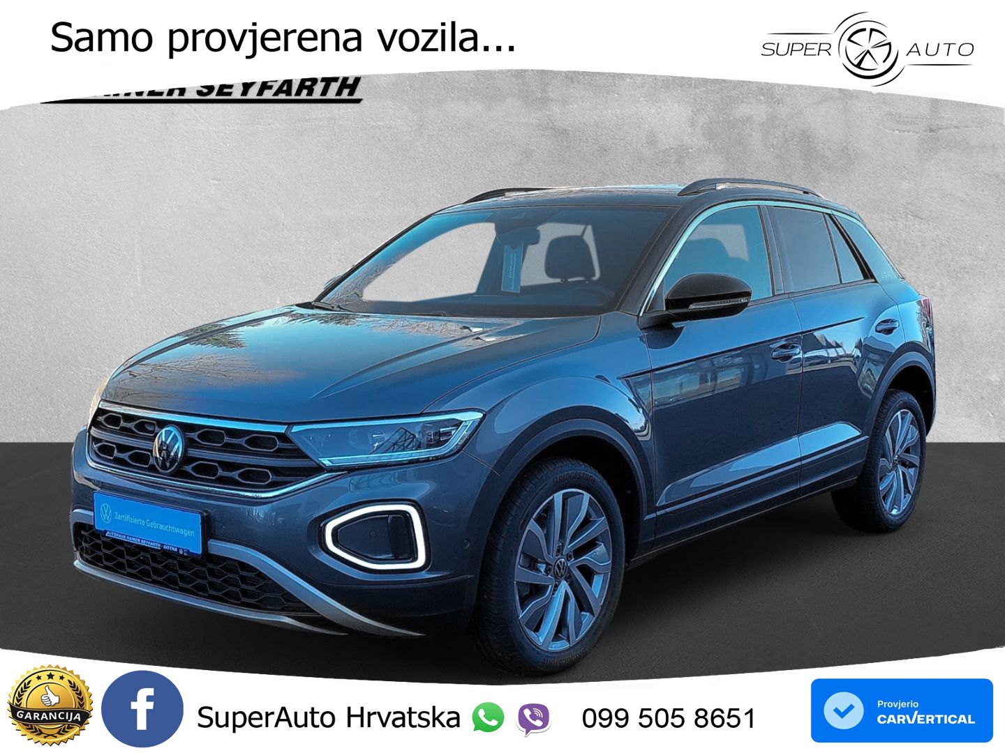 Volkswagen T-Roc I 2.0 TDI (150 KS) DSG LED+GR SJED+ACC