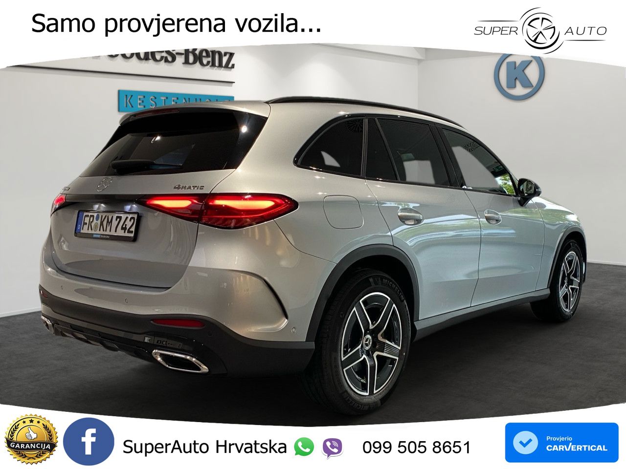 Mercedes GLC 220d (197 KS) 4MATIC 9G-TRONIC AMG ACC+GR SJED+360+PANO
