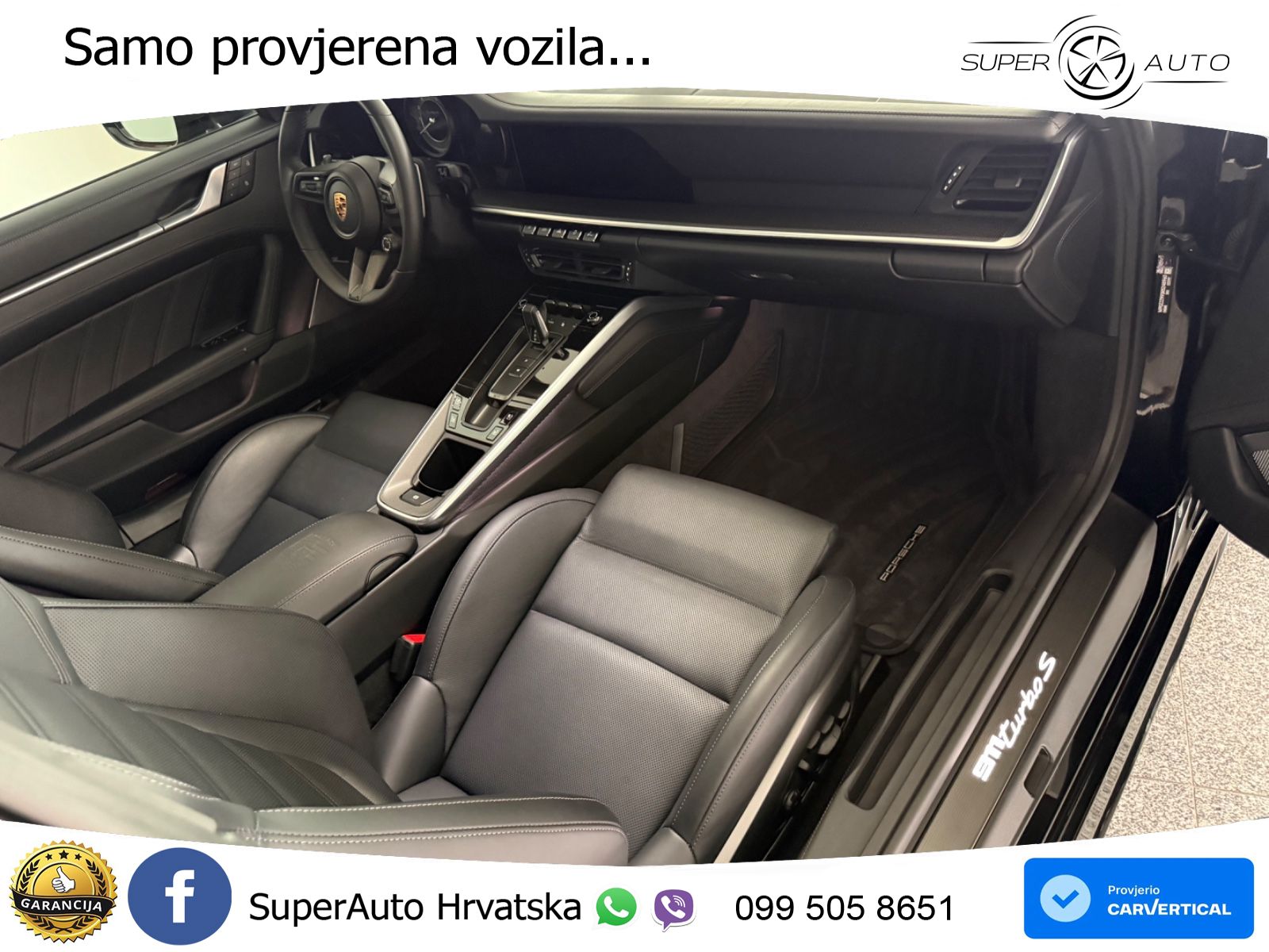 Porsche 911 Turbo S 3.8 (650 KS) PDK ZRAČNI+ACC+GR SJED+KAM