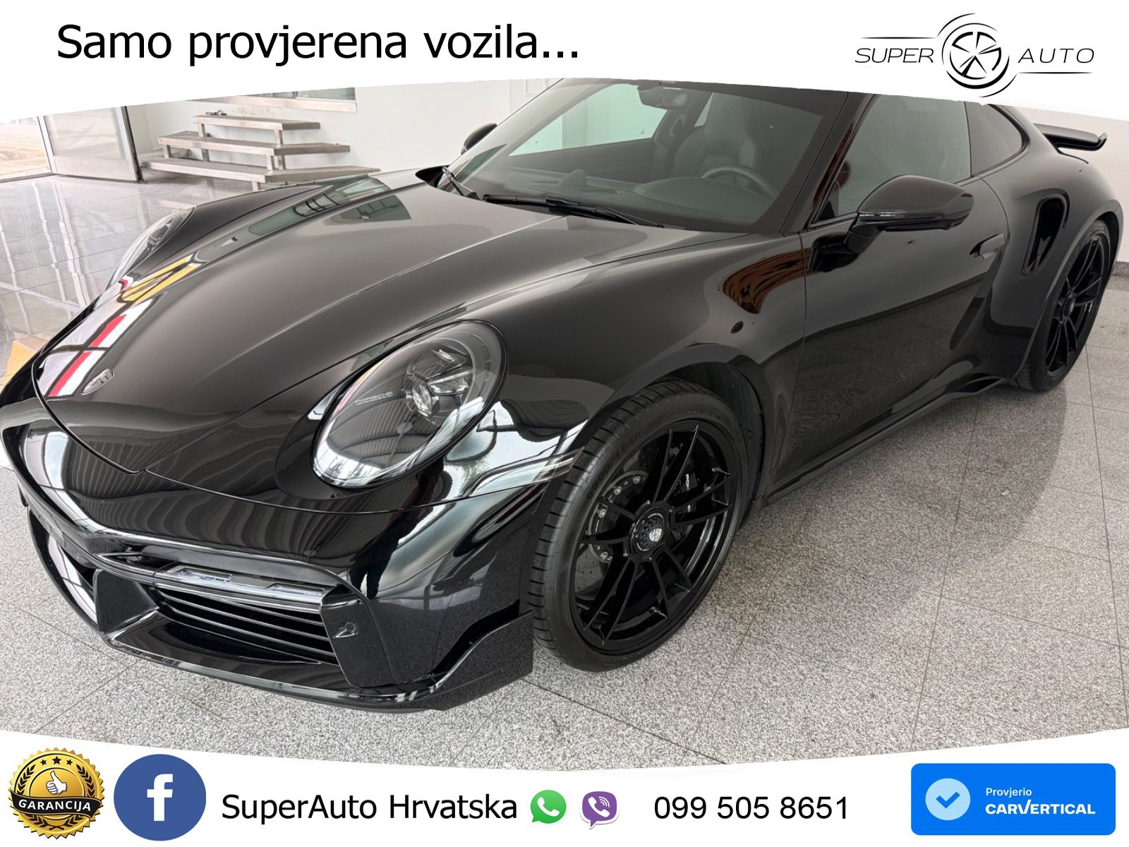 Porsche 911 Turbo S 3.8 (650 KS) PDK ZRAČNI+ACC+GR SJED+KAM