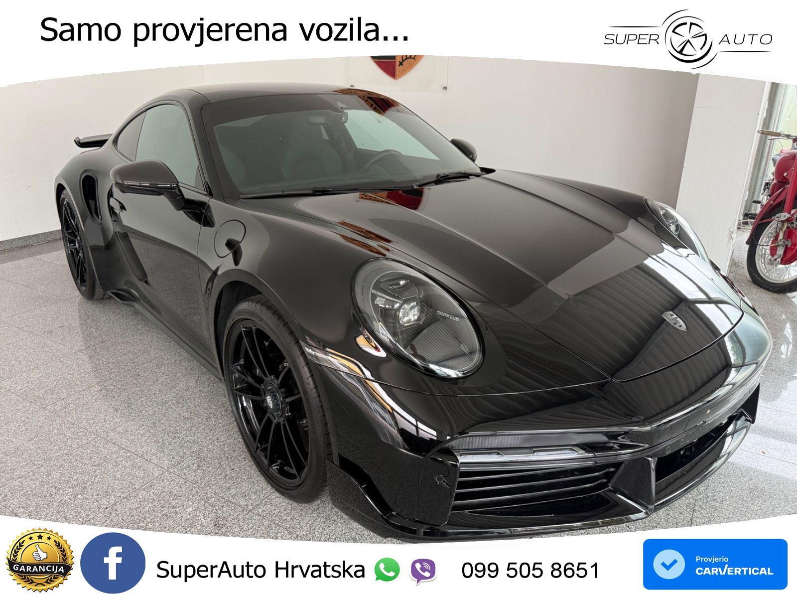 Porsche 911 Turbo S 3.8 (650 KS) PDK ZRAČNI+ACC+GR SJED+KAM