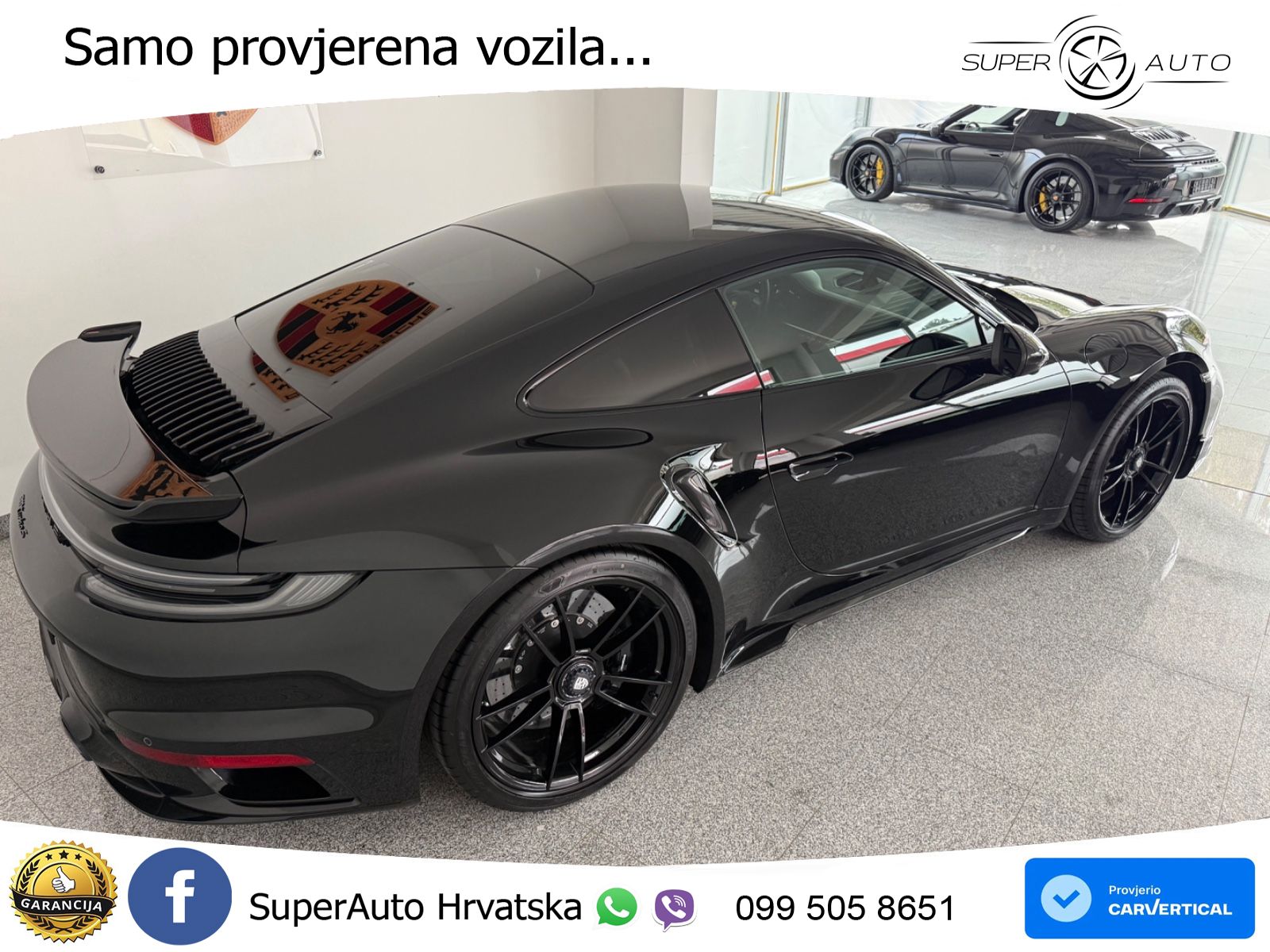 Porsche 911 Turbo S 3.8 (650 KS) PDK ZRAČNI+ACC+GR SJED+KAM