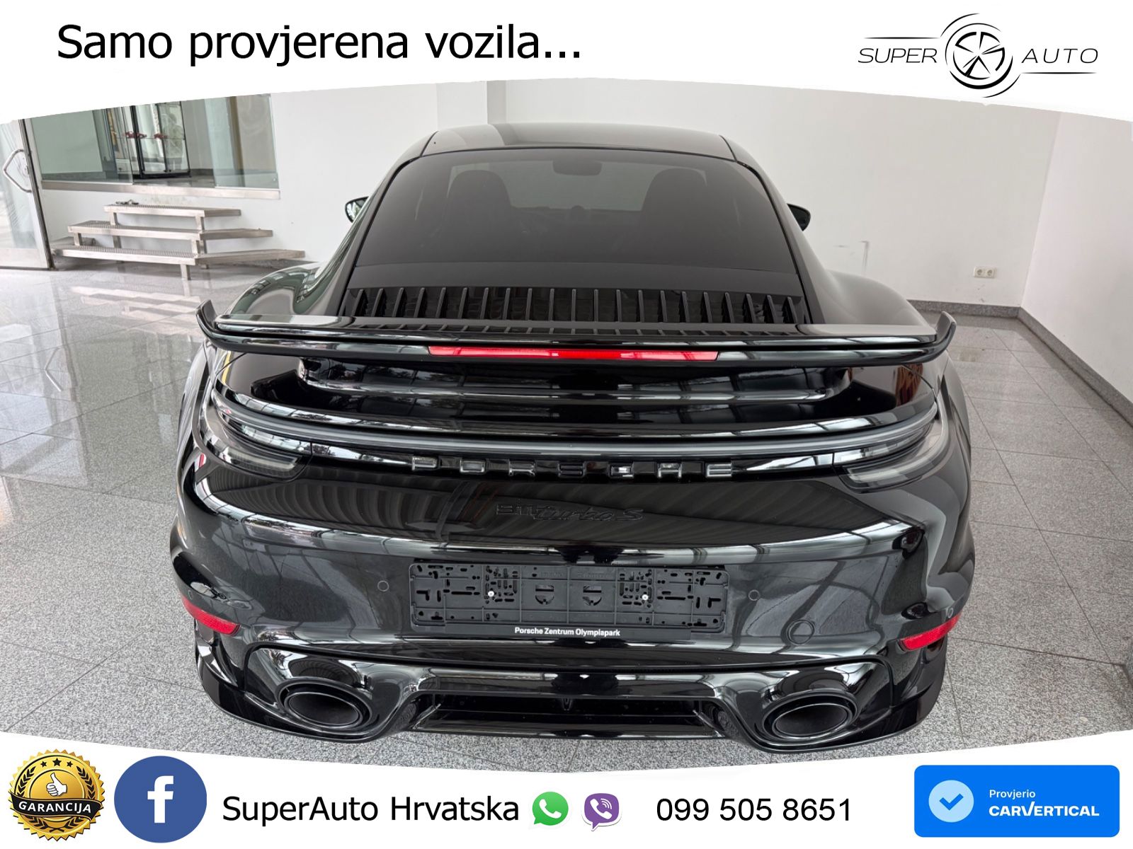 Porsche 911 Turbo S 3.8 (650 KS) PDK ZRAČNI+ACC+GR SJED+KAM