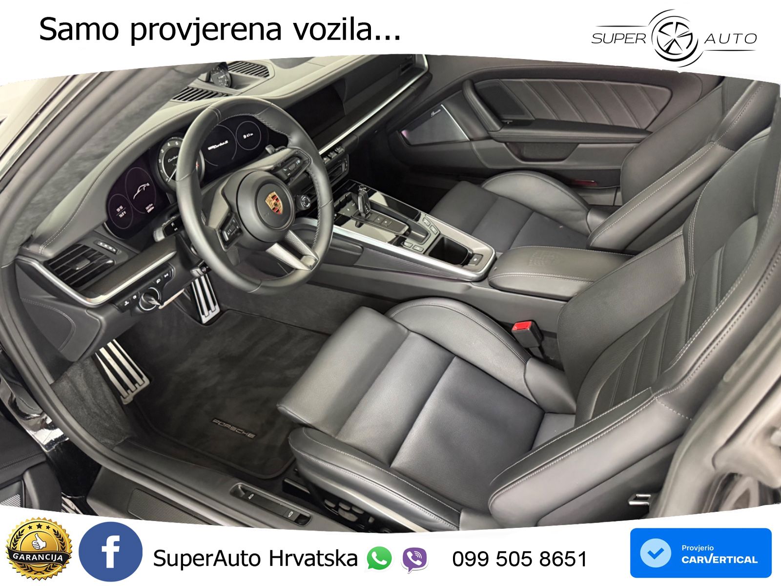 Porsche 911 Turbo S 3.8 (650 KS) PDK ZRAČNI+ACC+GR SJED+KAM
