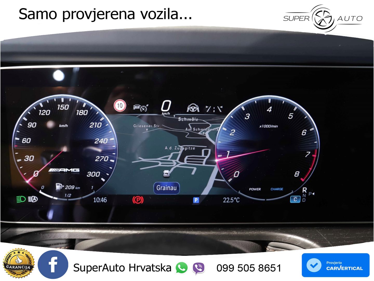Mercedes AMG G 63 Long V8 (585 KS) 4MATIC 9G-TRONIC AMG SPEEDSHIFT TCT ACC+GR SJED+360+PANO