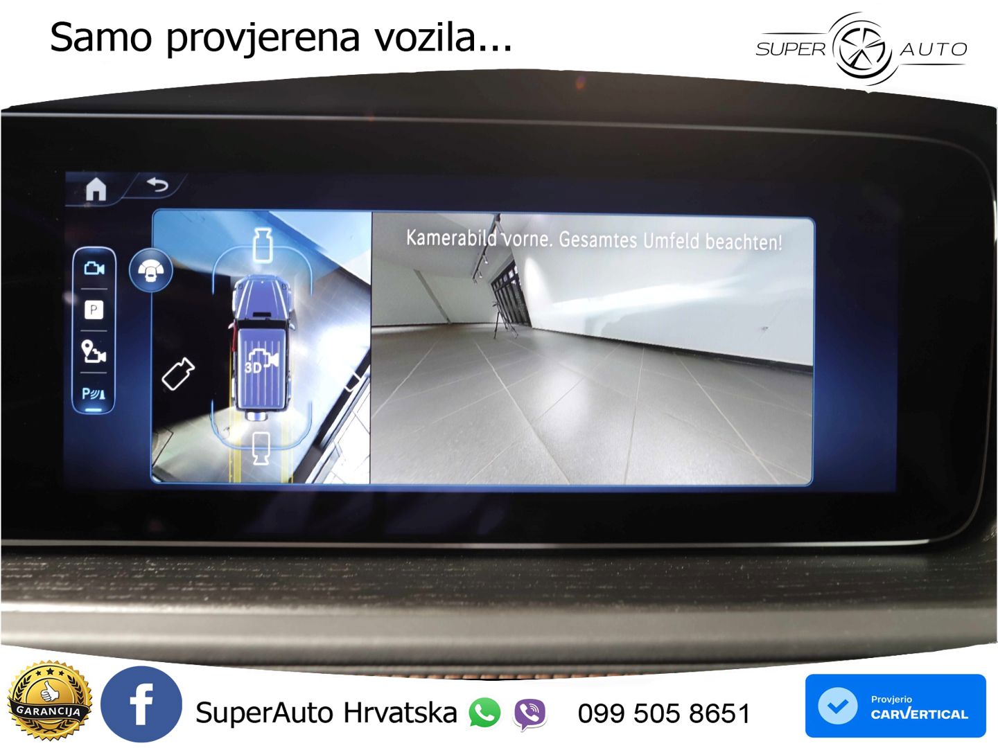Mercedes AMG G 63 Long V8 (585 KS) 4MATIC 9G-TRONIC AMG SPEEDSHIFT TCT ACC+GR SJED+360+PANO