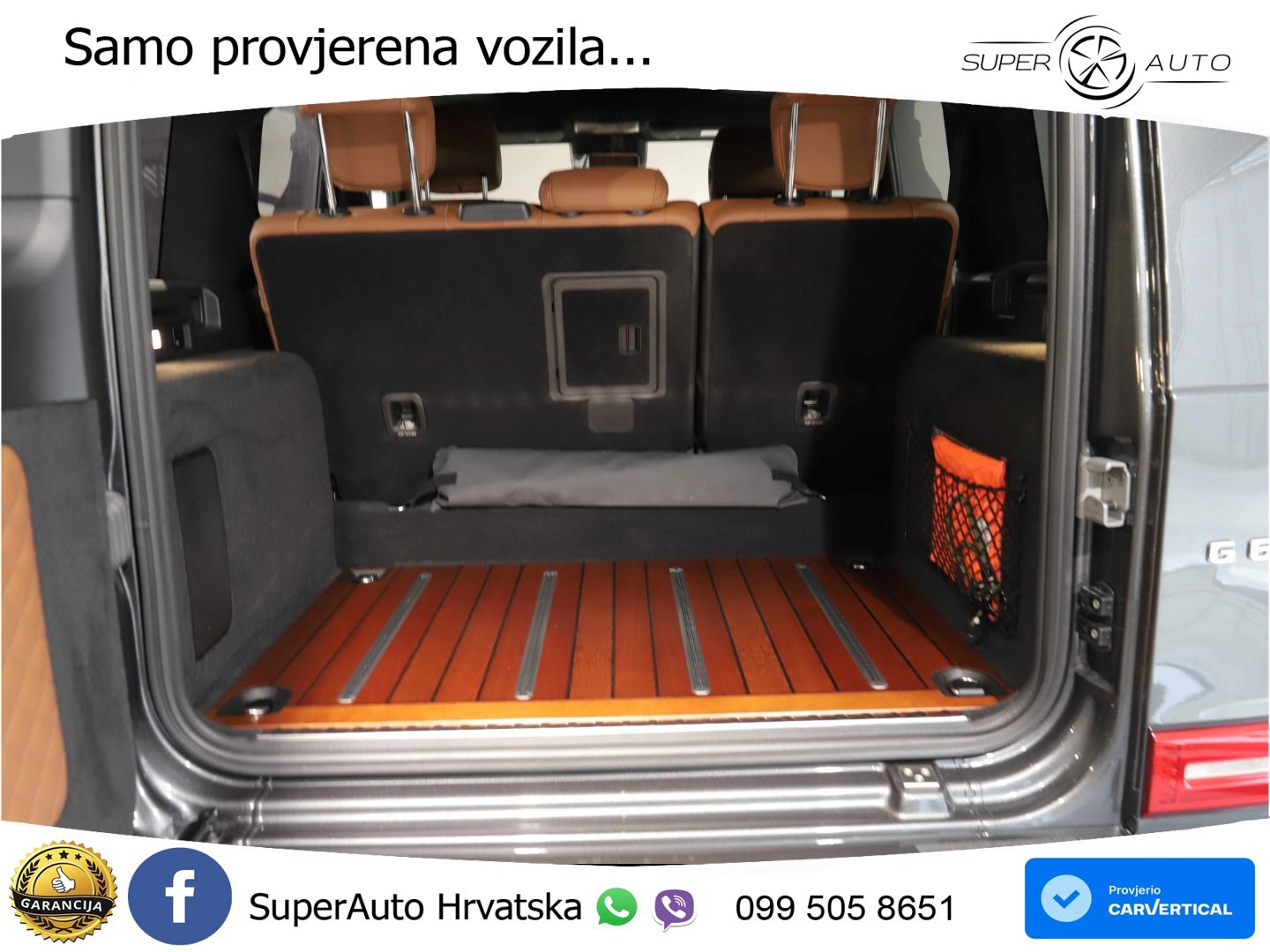 Mercedes AMG G 63 Long V8 (585 KS) 4MATIC 9G-TRONIC AMG SPEEDSHIFT TCT ACC+GR SJED+360+PANO