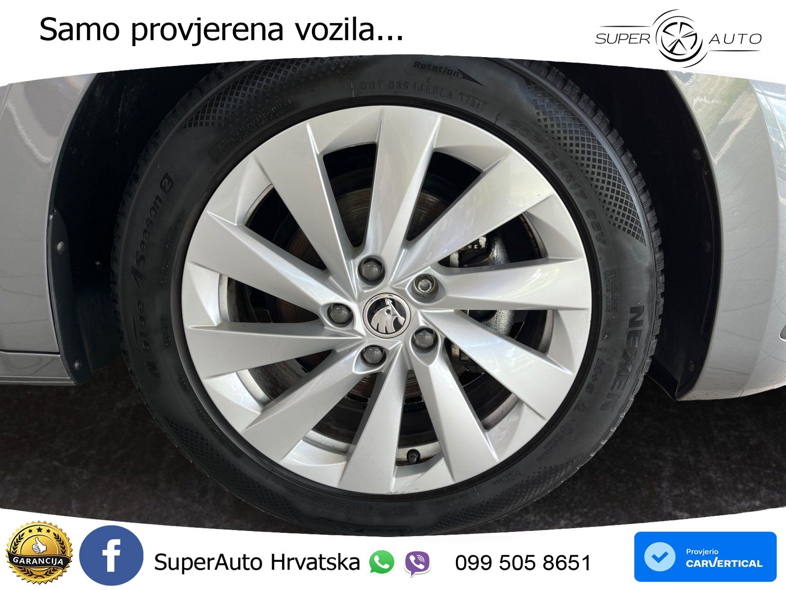 Škoda Octavia Combi 1.5 TSI (150 KS) DSG Selection LED+GR SJED+ACC