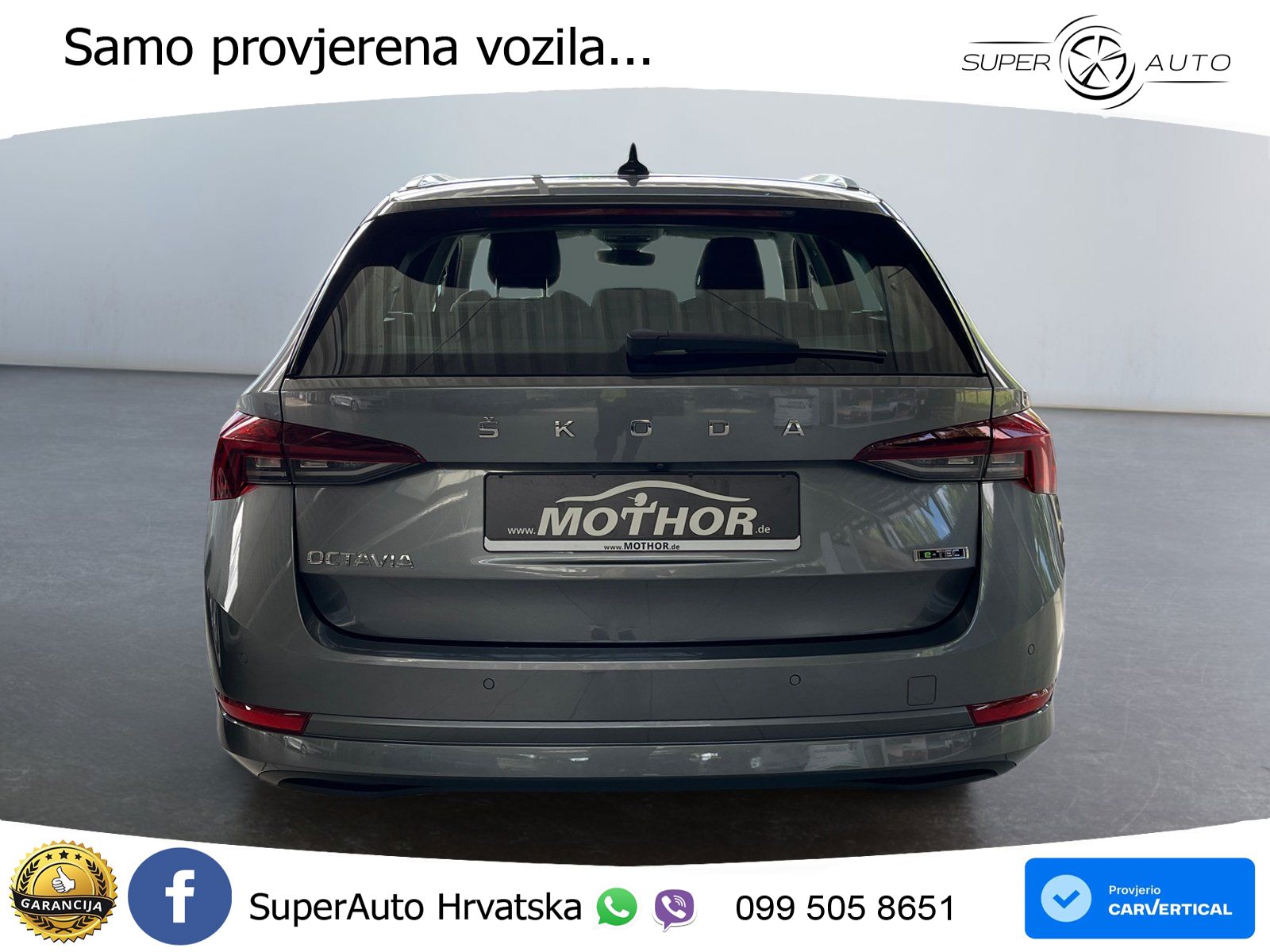 Škoda Octavia Combi 1.5 TSI (150 KS) DSG Selection LED+GR SJED+ACC