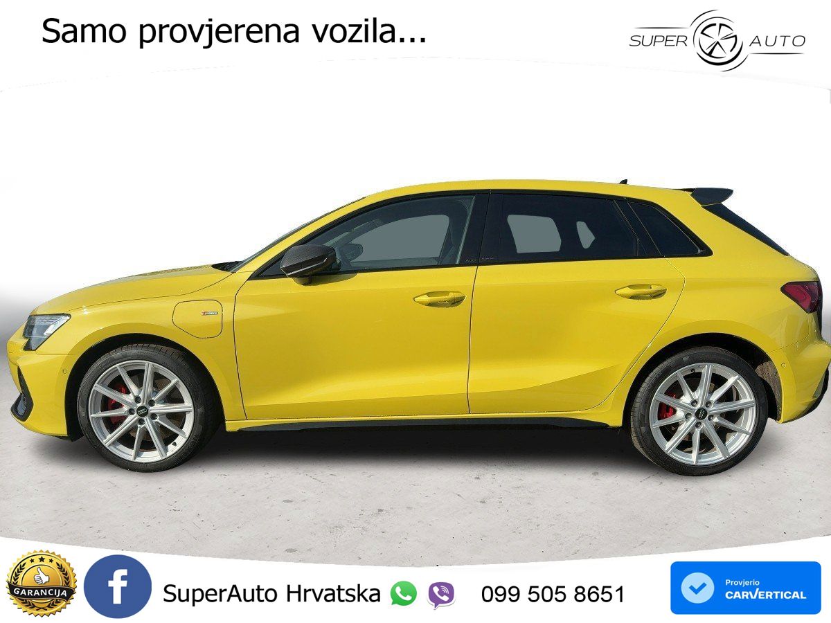Audi A3 45 TFSIe (272 KS) S tronic S line MATRIX+GR SJED+KAM