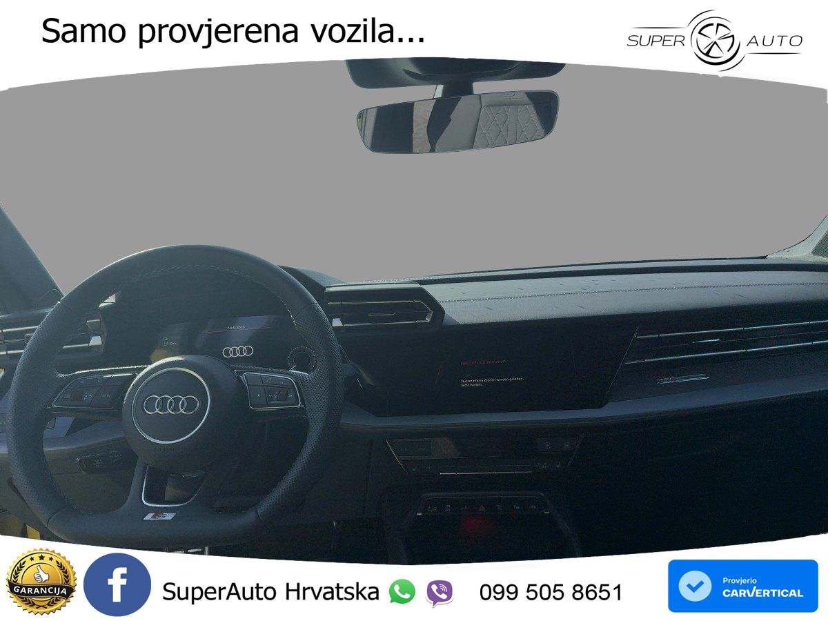 Audi A3 45 TFSIe (272 KS) S tronic S line MATRIX+GR SJED+KAM