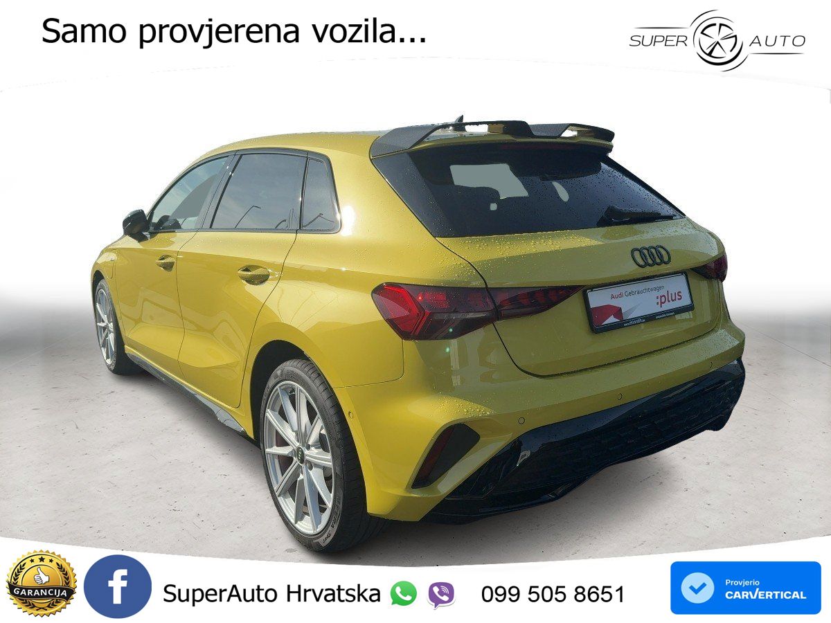 Audi A3 45 TFSIe (272 KS) S tronic S line MATRIX+GR SJED+KAM