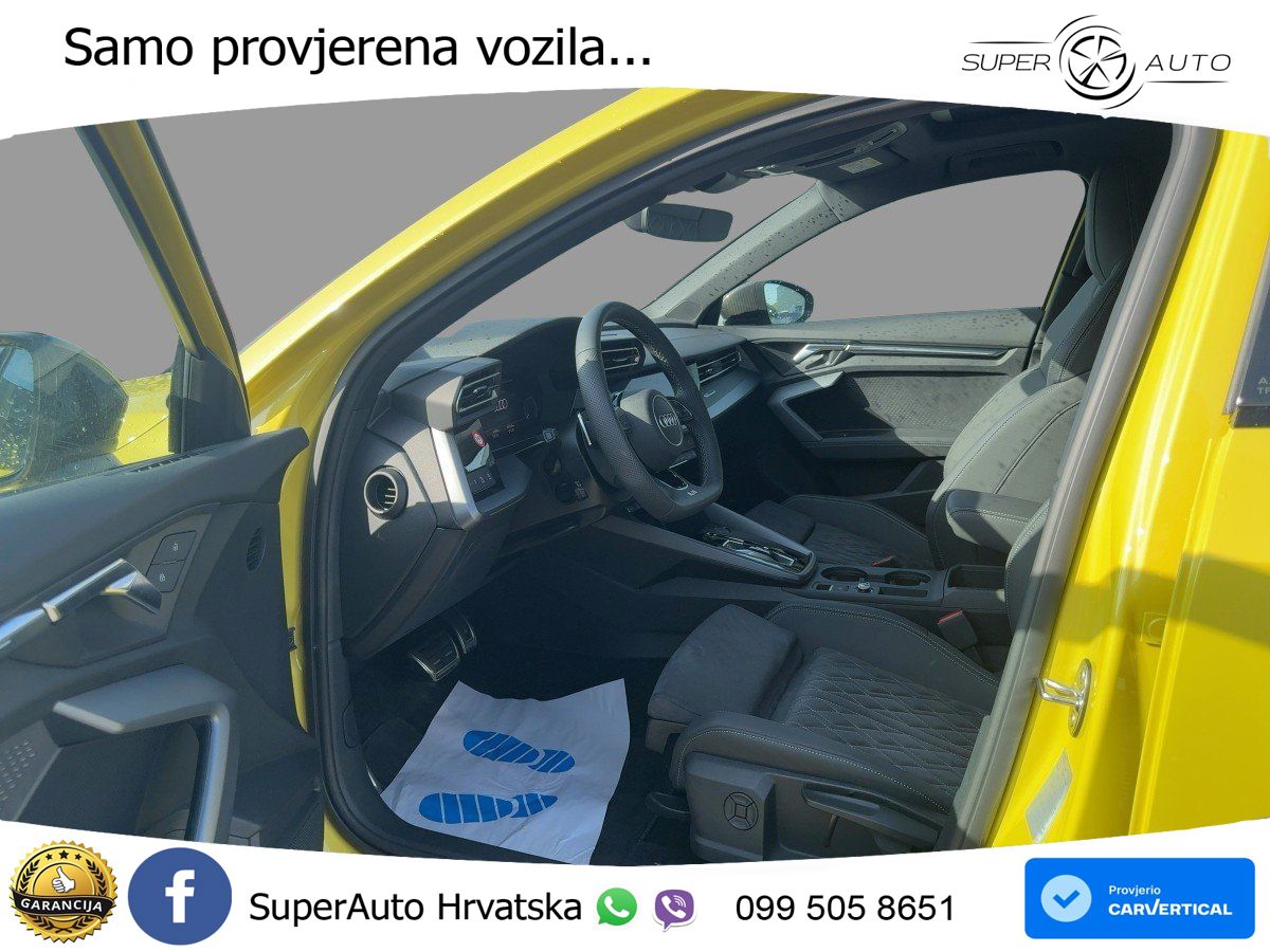 Audi A3 45 TFSIe (272 KS) S tronic S line MATRIX+GR SJED+KAM