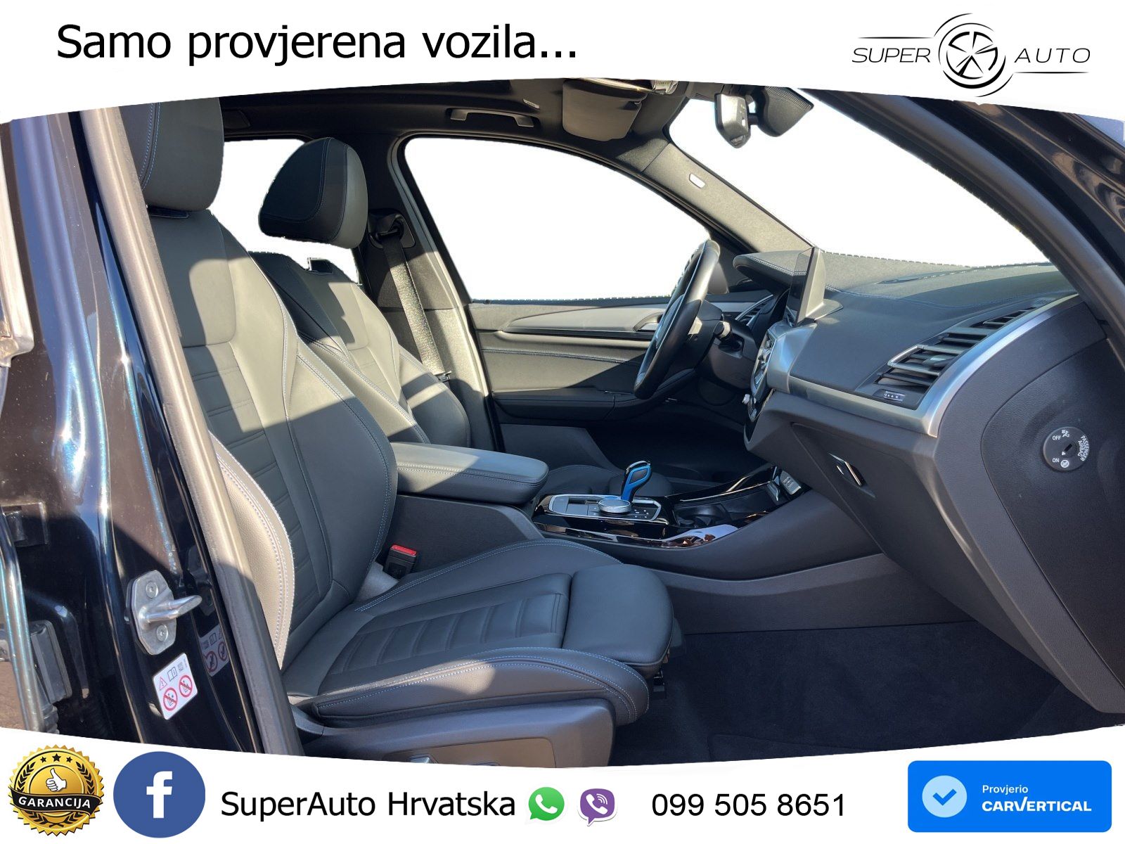 BMW iX3 80 kWh (286 KS) ACC+HEAD+GR SJED+360+PANO