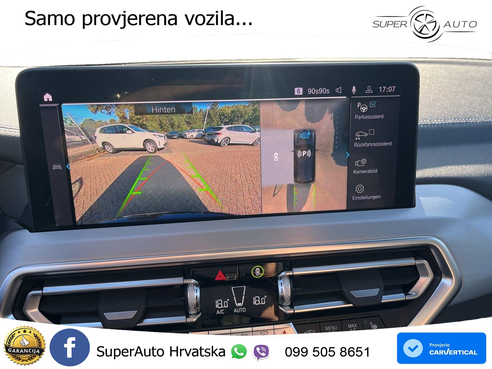 BMW iX3 80 kWh (286 KS) ACC+HEAD+GR SJED+360+PANO