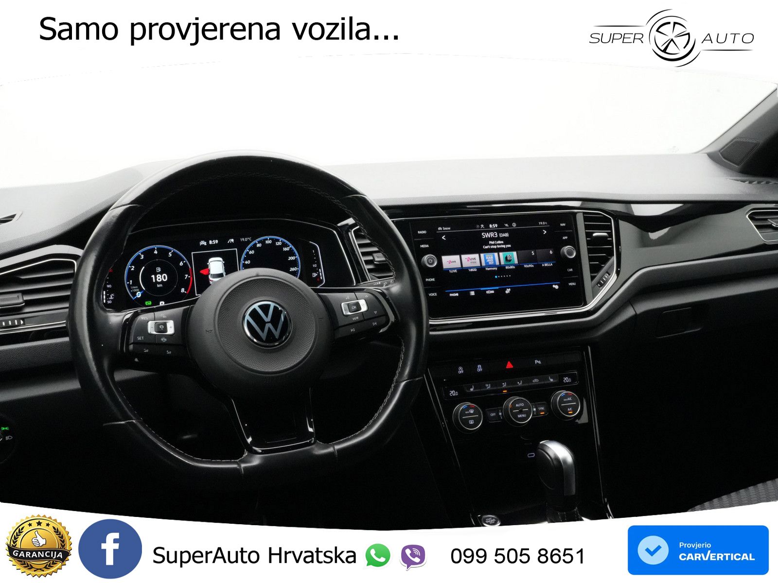 Volkswagen T-Roc I R 2.0 TSI (300 KS) OPF 4M DSG LED+GR SJED+ACC