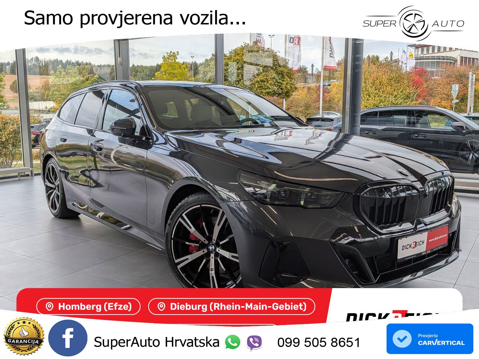 BMW 540d Touring (303 KS) xDrive Steptronic M Sport LED+GR SJED+ACC