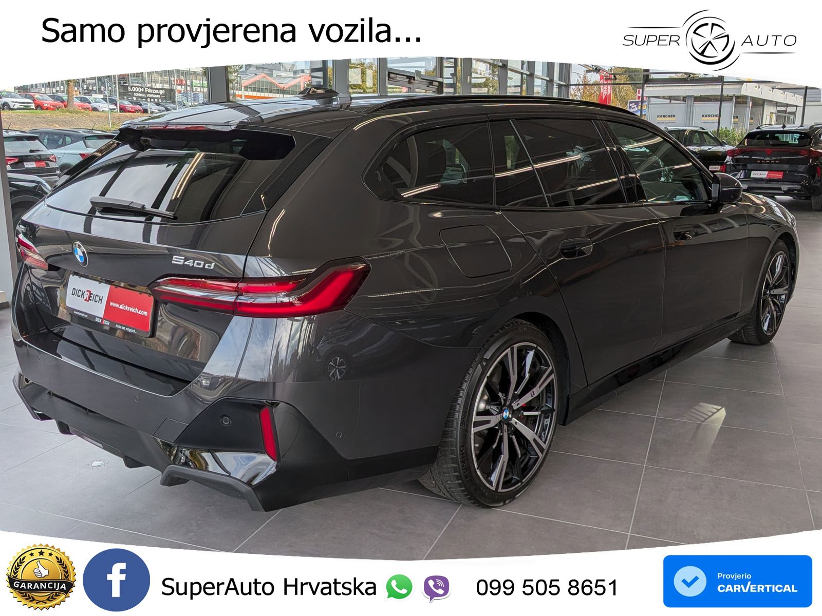 BMW 540d Touring (303 KS) xDrive Steptronic M Sport LED+GR SJED+ACC