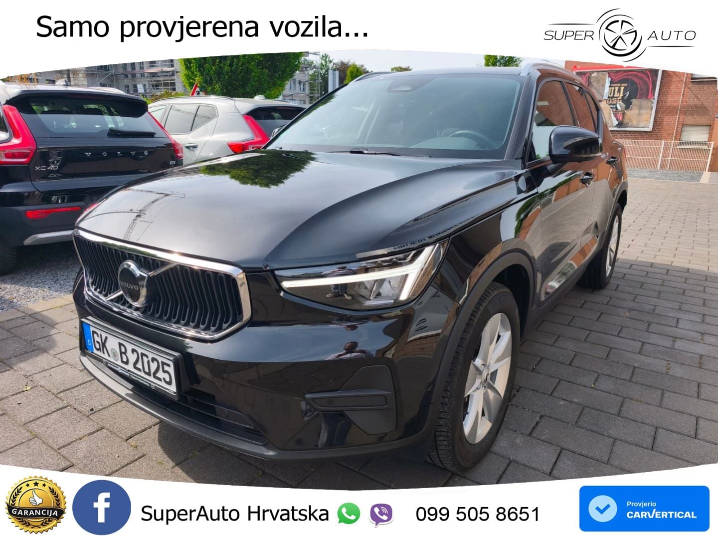 Volvo XC40 2.0 B3 163 KS Automatic LED+GR SJED+ACC