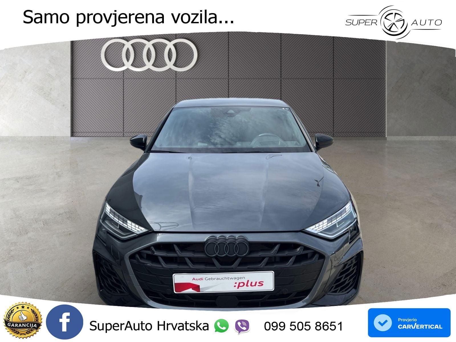 Audi S3 2.0 TFSI (333 KS) quattro S tronic MATRIX+GR SJED+KAM