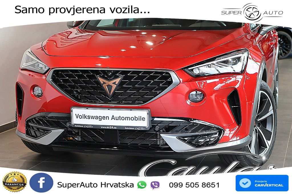 Cupra Formentor 1.4 TSI (204 KS) e-Hybrid DSG ACC+GR SJED+360+PANO