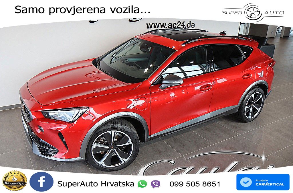 Cupra Formentor 1.4 TSI (204 KS) e-Hybrid DSG ACC+GR SJED+360+PANO