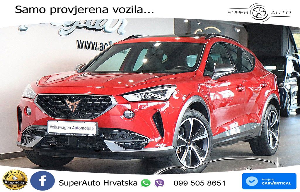 Cupra Formentor 1.4 TSI (204 KS) e-Hybrid DSG ACC+GR SJED+360+PANO