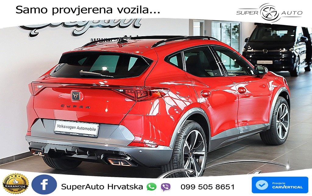 Cupra Formentor 1.4 TSI (204 KS) e-Hybrid DSG ACC+GR SJED+360+PANO