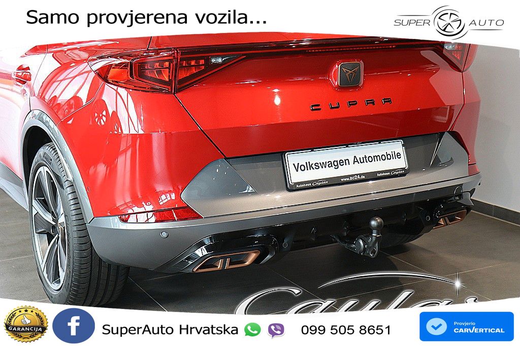 Cupra Formentor 1.4 TSI (204 KS) e-Hybrid DSG ACC+GR SJED+360+PANO