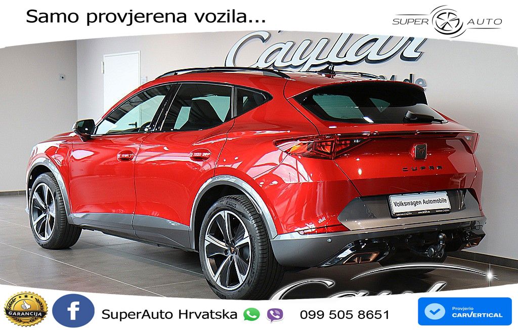 Cupra Formentor 1.4 TSI (204 KS) e-Hybrid DSG ACC+GR SJED+360+PANO