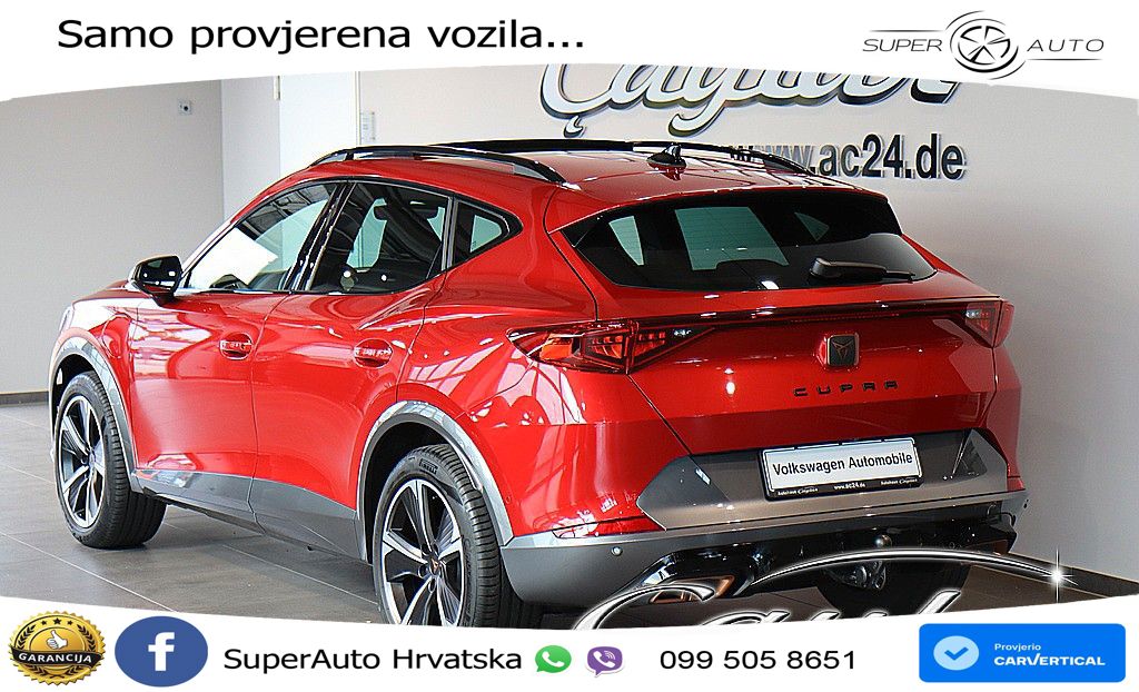 Cupra Formentor 1.4 TSI (204 KS) e-Hybrid DSG ACC+GR SJED+360+PANO