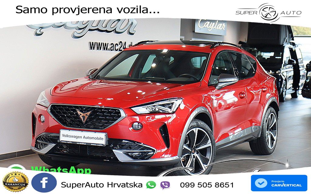 Cupra Formentor 1.4 TSI (204 KS) e-Hybrid DSG ACC+GR SJED+360+PANO