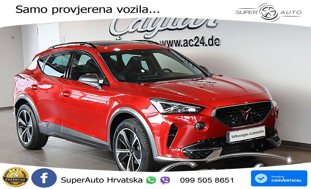 Cupra Formentor 1.4 TSI (204 KS) e-Hybrid DSG ACC+GR SJED+360+PANO