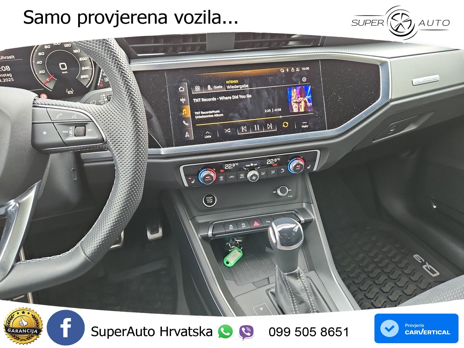 Audi Q3 40 TFSI (190 KS) quattro S tronic S line MATRIX+GR SJED+KAM