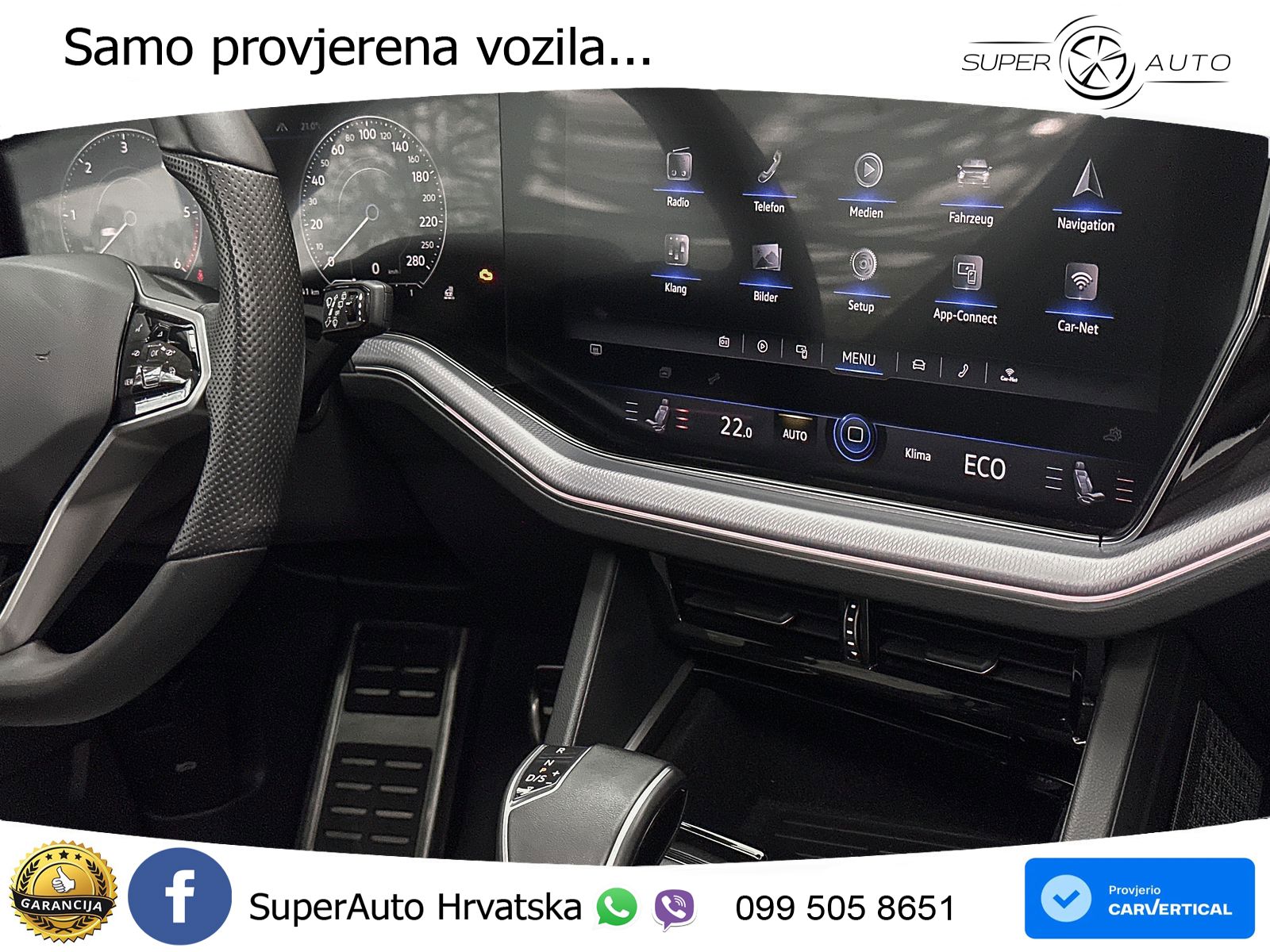 Volkswagen Touareg 3.0 V6 TDI (231 KS) 4MOTION Tiptronic R-Line ZRAČNI+ACC+GR SJED+KAM+PANO