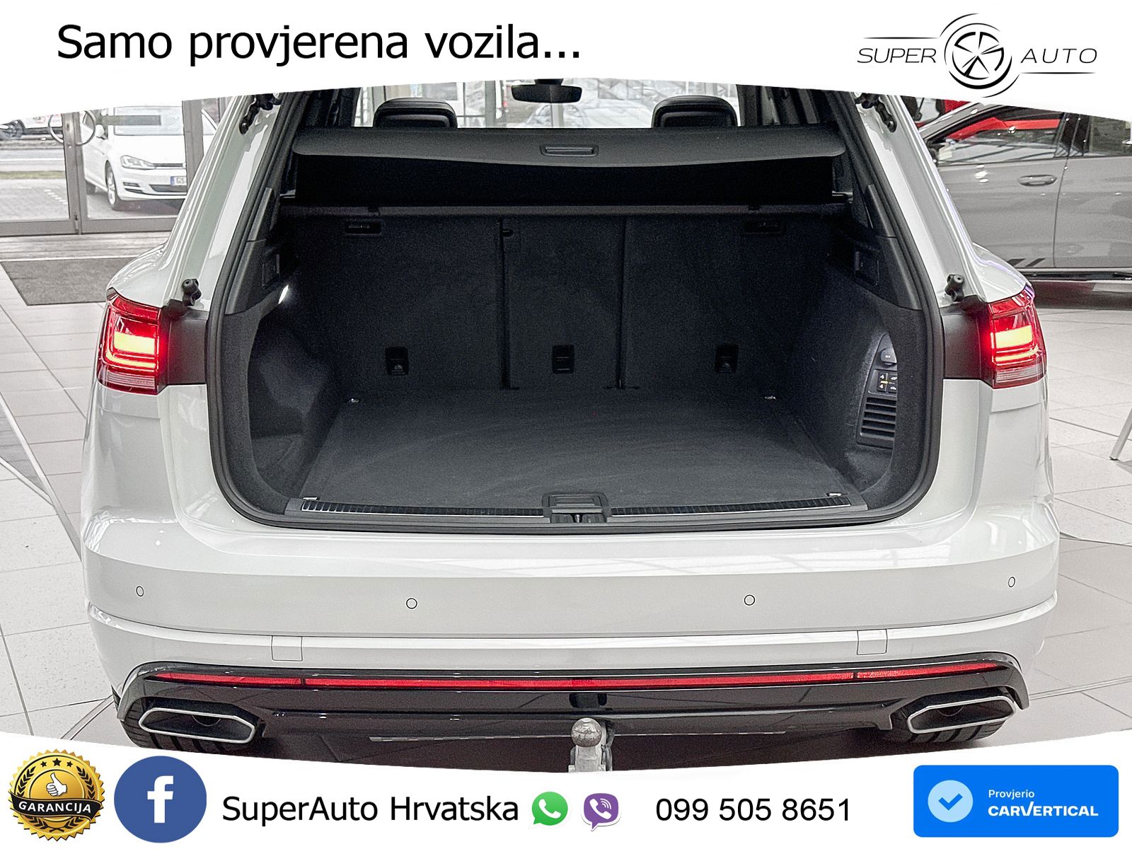 Volkswagen Touareg 3.0 V6 TDI (231 KS) 4MOTION Tiptronic R-Line ZRAČNI+ACC+GR SJED+KAM+PANO