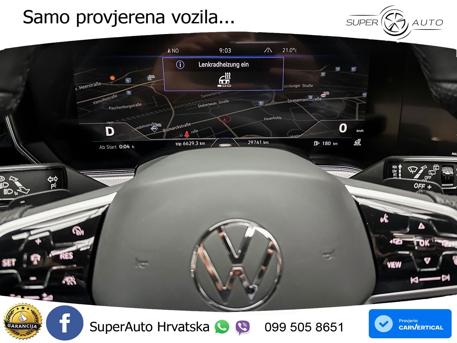 Volkswagen Touareg 3.0 V6 TDI (231 KS) 4MOTION Tiptronic R-Line ZRAČNI+ACC+GR SJED+KAM+PANO