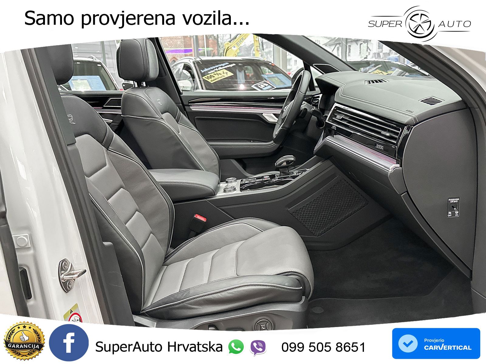 Volkswagen Touareg 3.0 V6 TDI (231 KS) 4MOTION Tiptronic R-Line ZRAČNI+ACC+GR SJED+KAM+PANO
