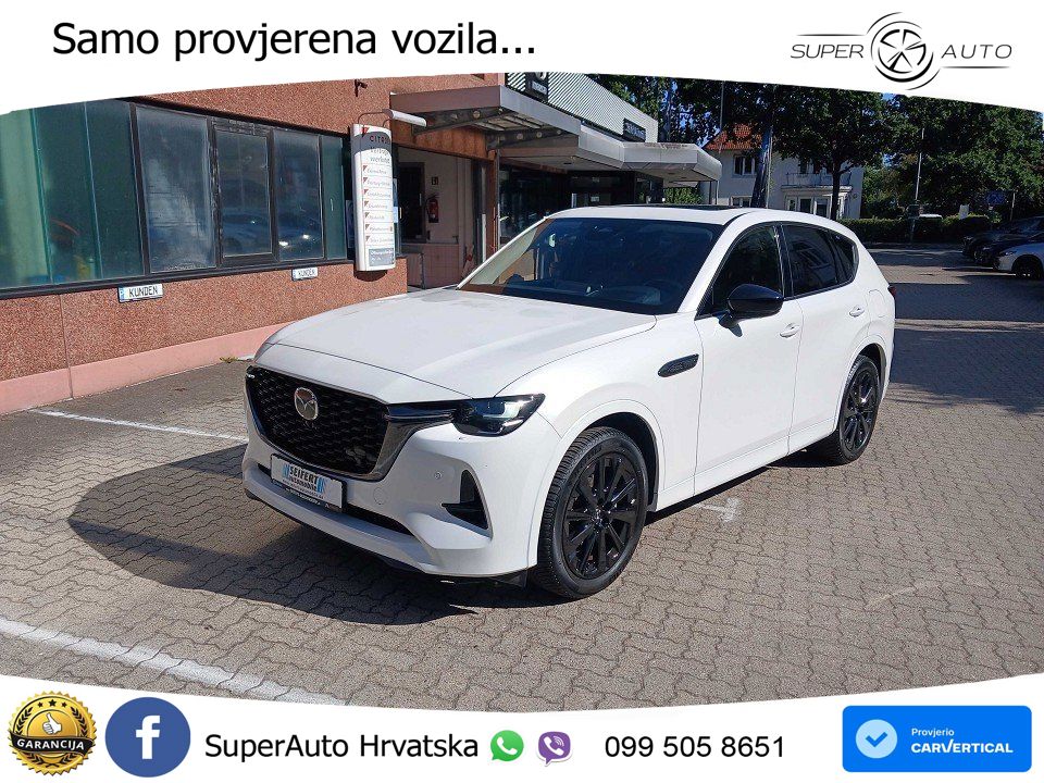Mazda CX-60 3.3 e-Skyactiv D (200 KS) Automatic MATRIX+GR SJED+KAM