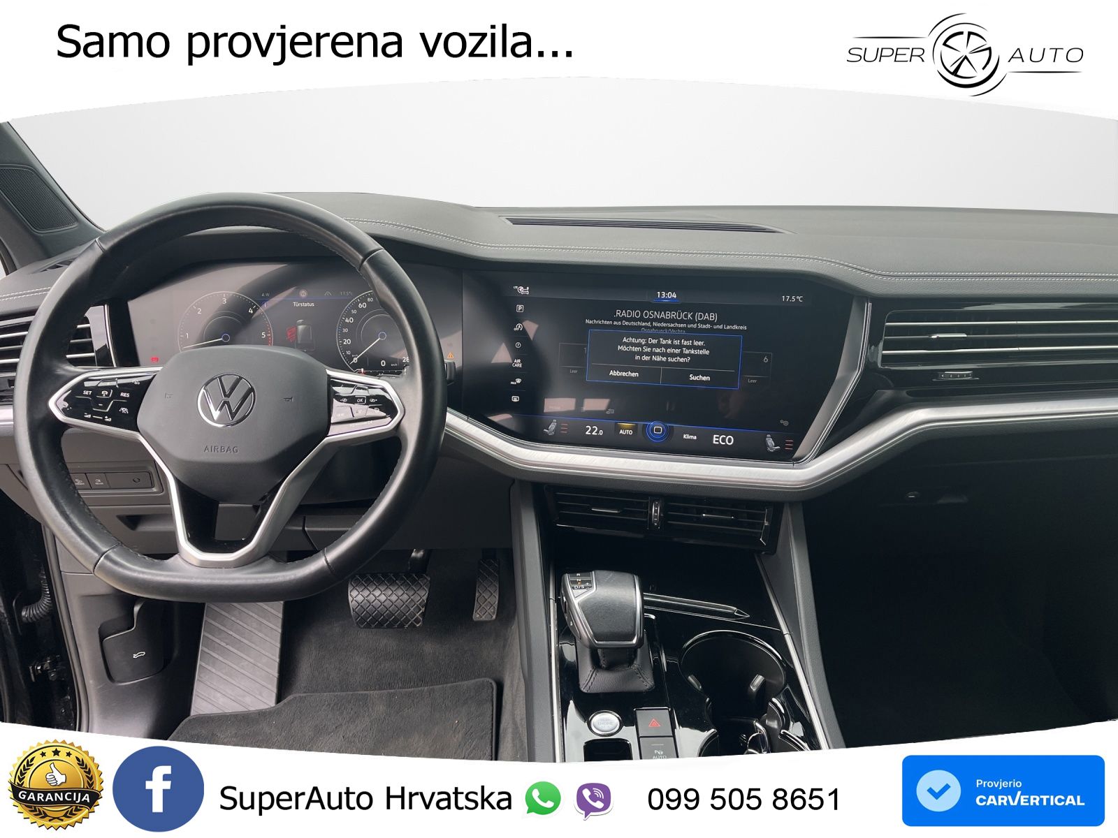 Volkswagen Touareg 3.0 V6 TDI (231 KS) 4MOTION Tiptronic MATRIX+GR SJED+KAM