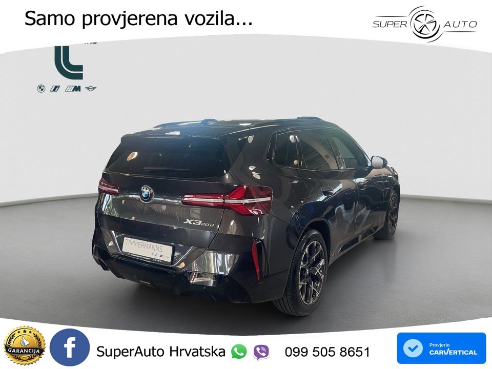 BMW X3 20d xDrive Steptronic M Sport LED+GR SJED+ACC