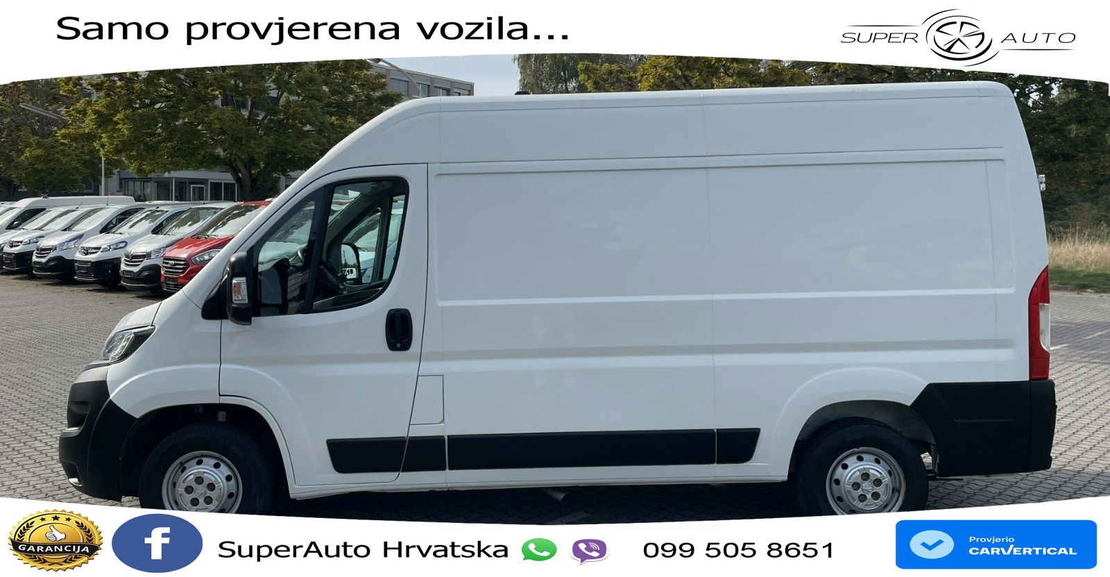 Peugeot Boxer 335 L2H2 SORTIMO Klima Kamera AHK 1.HD 140 KS
