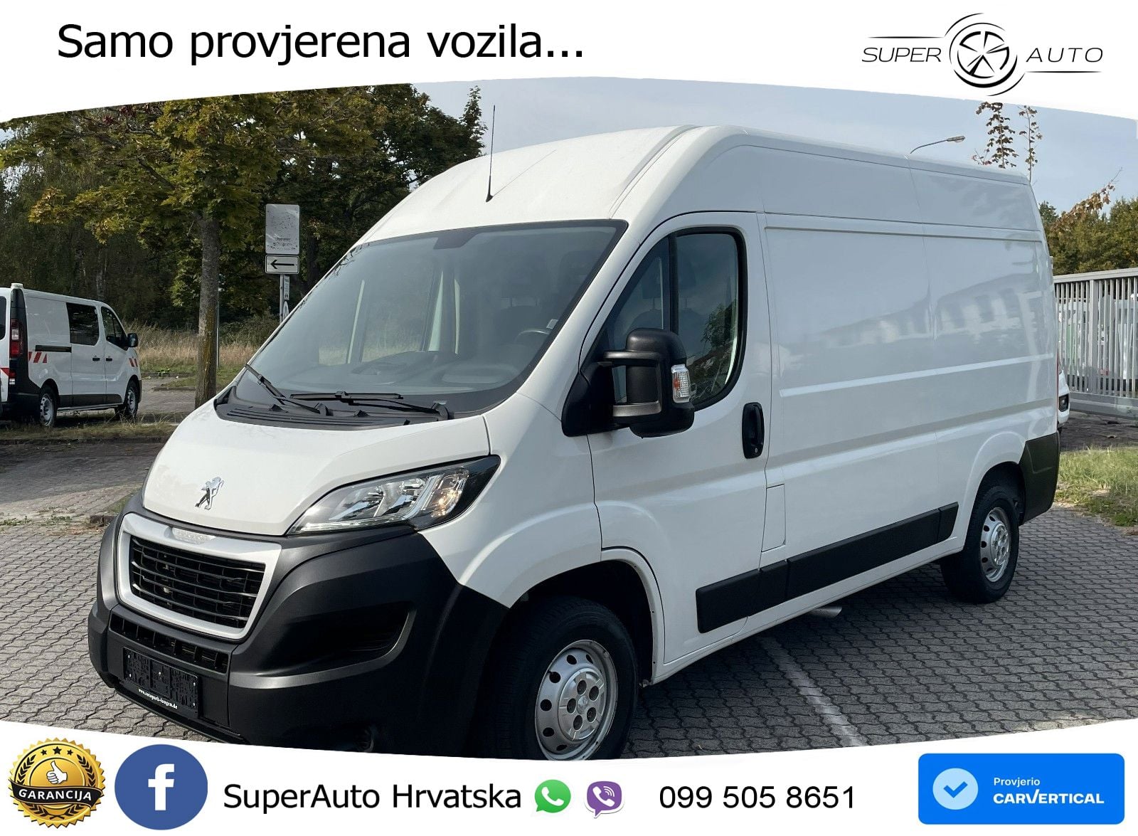 Peugeot Boxer 335 L2H2 SORTIMO Klima Kamera AHK 1.HD 140 KS