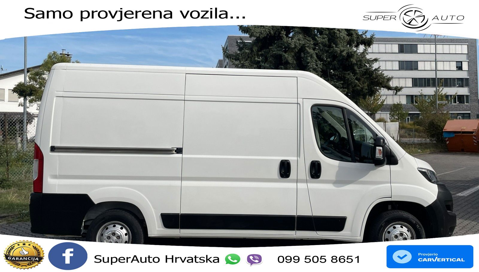 Peugeot Boxer 335 L2H2 SORTIMO Klima Kamera AHK 1.HD 140 KS