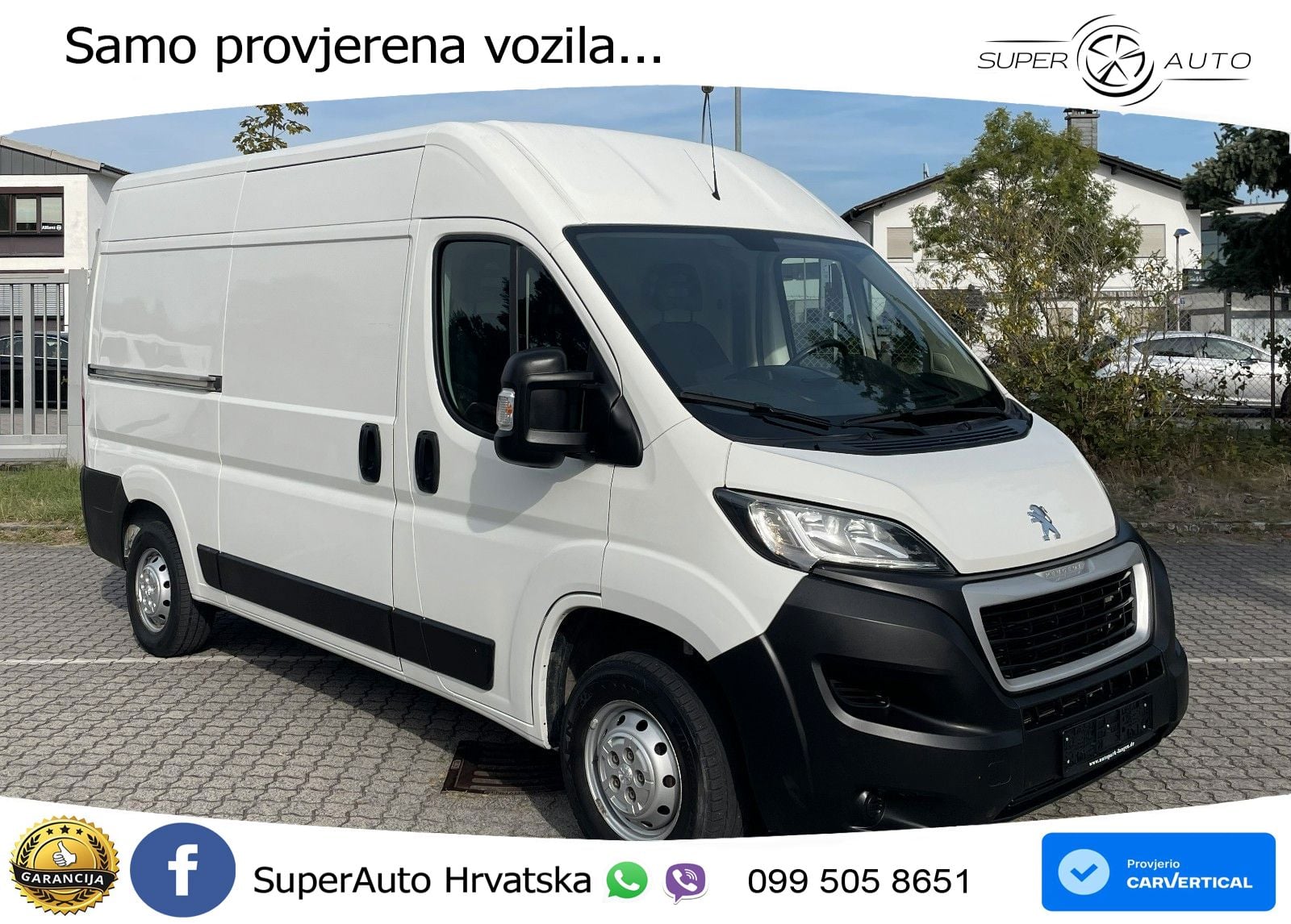 Peugeot Boxer 335 L2H2 SORTIMO Klima Kamera AHK 1.HD 140 KS