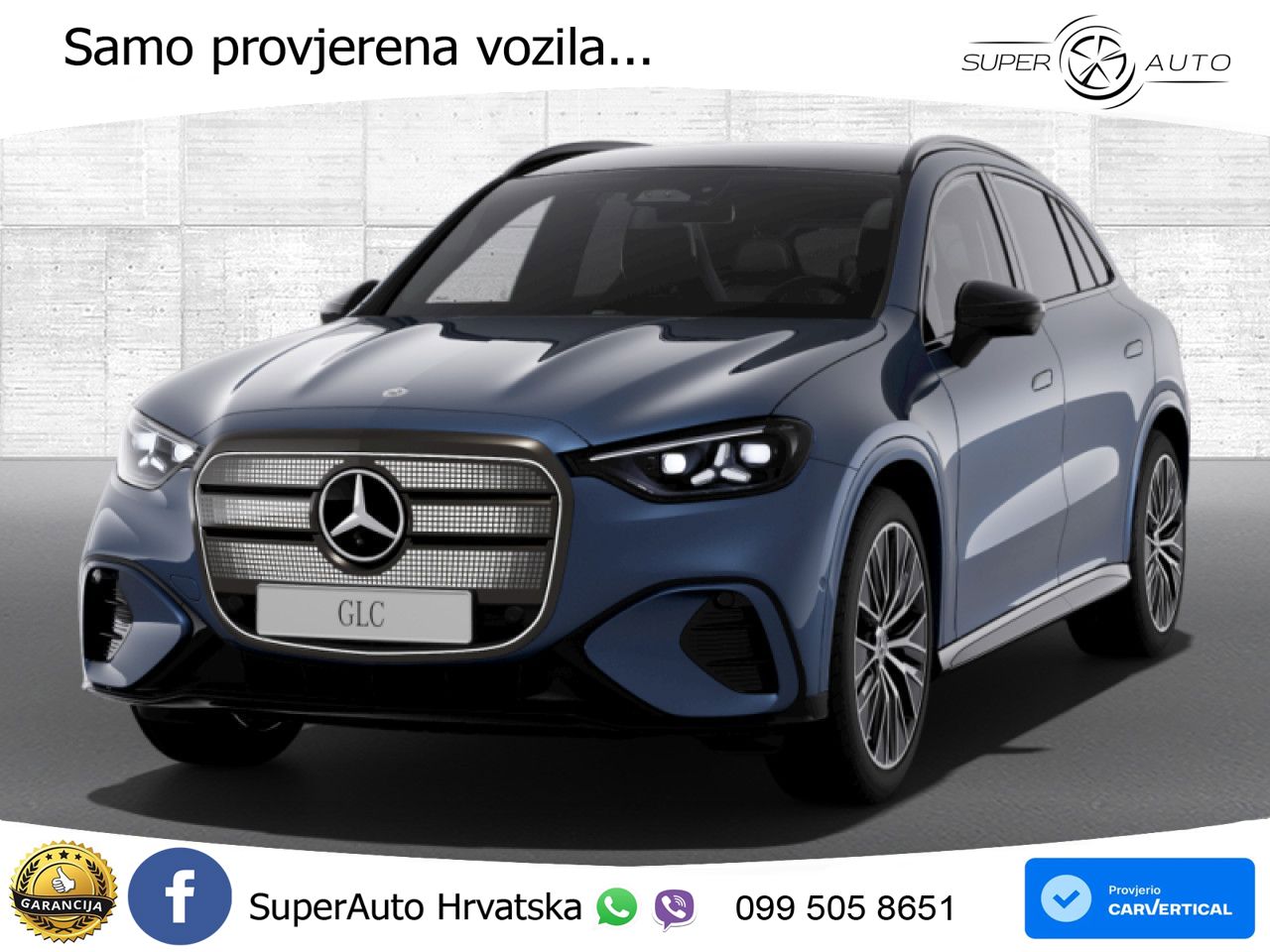 Mercedes GLC 400 94 kWh (489 KS) 4MATIC EQ Technology AMG LED+GR SJED+ACC