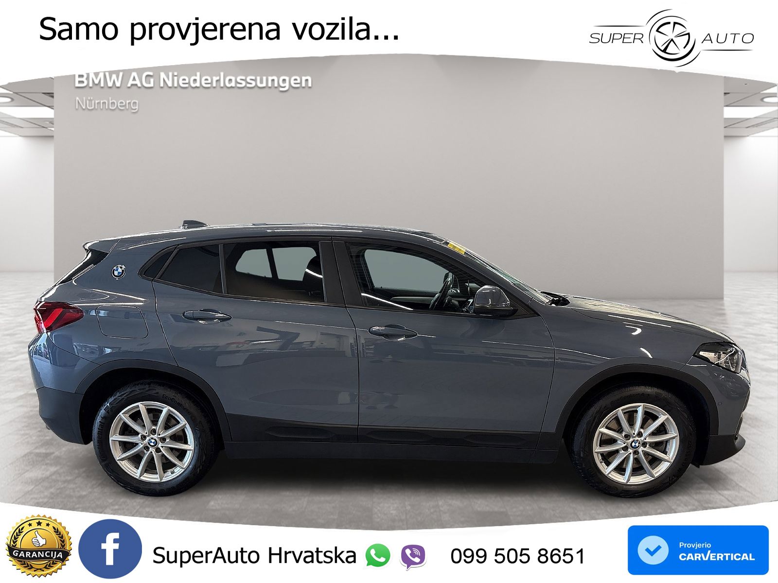 BMW X2 sDrive20d Steptronic LED+GR SJED+ACC